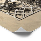 エイブラハム・リンカーンの解放宣言 ポスター (角)