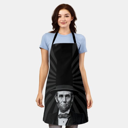 エイブラハム・リンカーン大統領のファッション声明 エプロン (着用した状態)