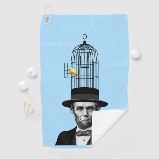 エイブラハム・リンカーン大統領のファッション声明 ゴルフタオル (インサイチュ)