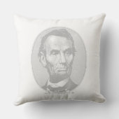 エイブラハム・リンカーン大統領の5ドルの金 クッション (裏面)