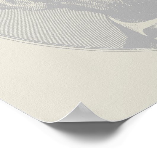 エイブラハム・リンカーン大統領の5ドルの金 ポスター (角)