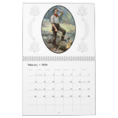 エイブラハム・リンカーン大統領 カレンダー (2月 2026)