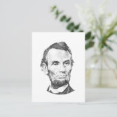 エイブラハム・リンカーン大統領 ポストカード (スタンド正面)