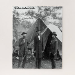 エイブラハム・リンカーン第16代大統領。 ジグソーパズル