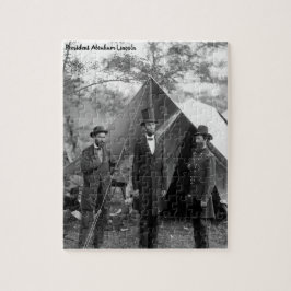 エイブラハム・リンカーン第16代大統領。 ジグソーパズル