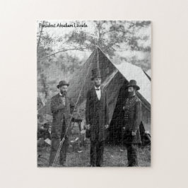 エイブラハム・リンカーン第16代大統領。 ジグソーパズル