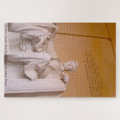 エイブラハム・リンカーン第16代大統領。ジグソー ジグソーパズル (横)