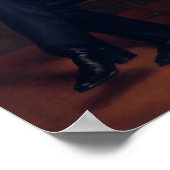 エイブラハム・リンカーン絵画大統領 ポスター (角)