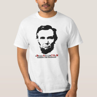 エイブラハム・リンカーン-アメリカ人Badass Tシャツ
