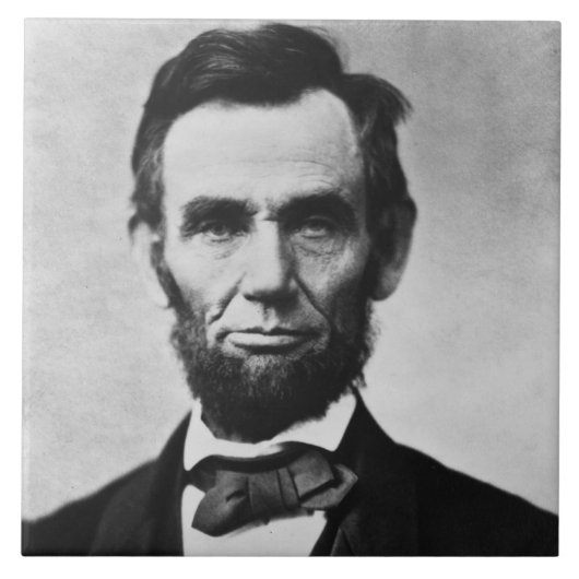エイブラハム・リンカーン：アメリカ16代大統領 タイル (正面)