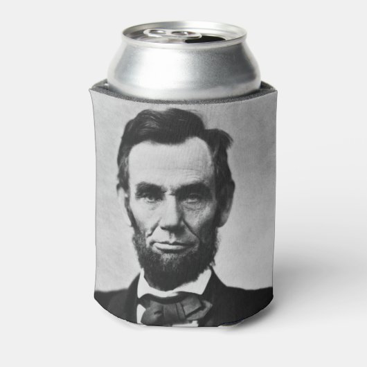 エイブラハム・リンカーン:アメリカ16代大統領 缶クーラー (缶裏面)