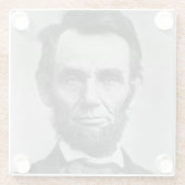 エイブラハム・リンカーン ガラスコースター (裏面)