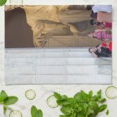 エイブラハム・リンカーン キッチンタオル (折り畳み)