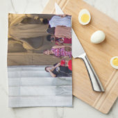 エイブラハム・リンカーン キッチンタオル (四つ折り)