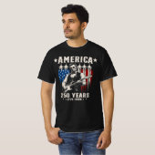 エイブラハム・リンカーン ギター 250周年記念 4 Tシャツ (正面フル)