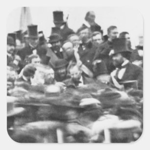 エイブラハム・リンカーン・ゲティスバーグ・アドレス スクエアシール