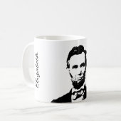 エイブラハム・リンカーン コーヒーマグカップ (正面左)