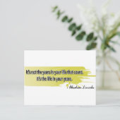 エイブラハム・リンカーン ポストカード (スタンド正面)