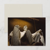 エイブラハム・リンカーン ポストカード (正面/裏面)