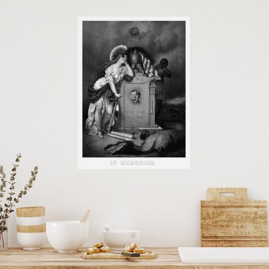 エイブラハム・リンカーン – メモリアム ポスター (キッチン)