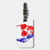 エイブラハム・リンカーン ラゲッジタグ (正面縦)