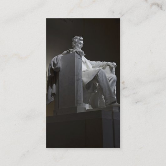 エイブラハム・リンカーン 名刺 (正面)