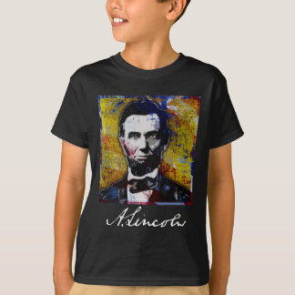 エイブラハム・リンカーン-絵画 Tシャツ