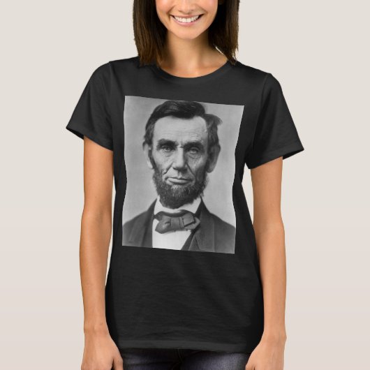 エイブラハム・リンカーン Tシャツ (正面)