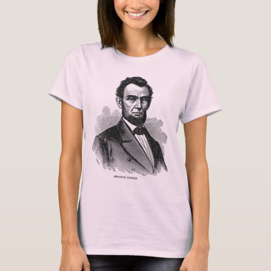 エイブラハム・リンカーン Tシャツ (正面)