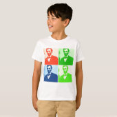 エイブラハム・リンカーン Tシャツ (正面フル)