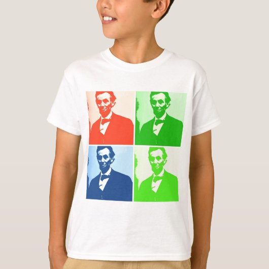 エイブラハム・リンカーン Tシャツ (正面)