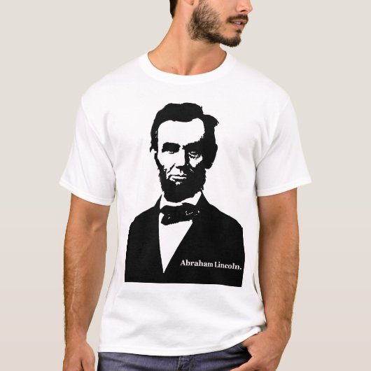 エイブラハム・リンカーン Tシャツ (正面)