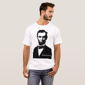 エイブラハム・リンカーン Tシャツ (正面フル)