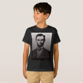 エイブラハム・リンカーンGettysburgの住所 Tシャツ (正面フル)