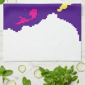 エイブラハム・リンカーンPixelated キッチンタオル (折り畳み)
