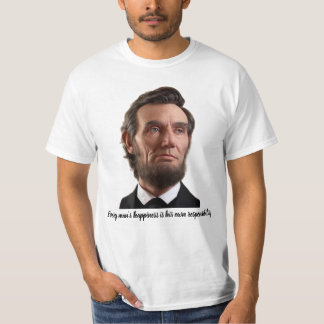 エイブラハム・リンカーンTシャツ Tシャツ