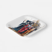 エイブリズシニスターソイレハローウィンパーティ ペーパープレート (傾斜あり)