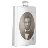 エイブリンカーンアメリカ大統領ヴィンテージポートレートUS フラスク (右)