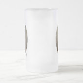 エイブリンカーンアメリカ大統領ヴィンテージポートレートUS フロストグラスビールジョッキ (中央)