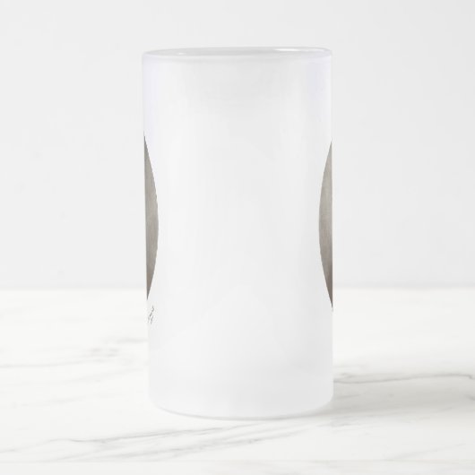 エイブリンカーンアメリカ大統領ヴィンテージポートレートUS フロストグラスビールジョッキ (中央)