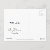 エイブリンカーンアメリカ大統領ヴィンテージポートレートUS ポストカード (裏面)