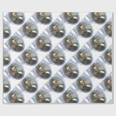 エイブリンカーンアメリカ大統領ヴィンテージポートレートUS ラッピングペーパー (フラット)