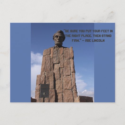 エイブリンカーンポストカード ポストカード (正面)