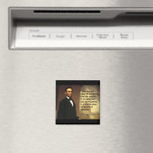 エイブリンカーン引用文「アメリカは決して…」 マグネット (インサイチュ (食洗機))