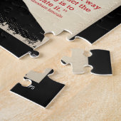 エイブリンカーン引用文 ジグソーパズル (側面)