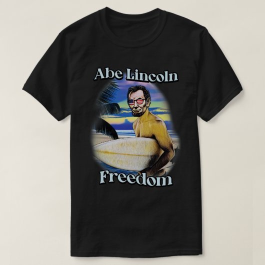 エイブリンカーン7月4日 Tシャツ (デザイン正面)