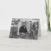 エイブリンカーン「敵を倒す」知恵引用文ギフト カード (正面)