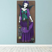 "エイブリー"バードケージエンジェルキャンバスプリントプリント キャンバスプリント (インサイチュ (ウッドフロア))