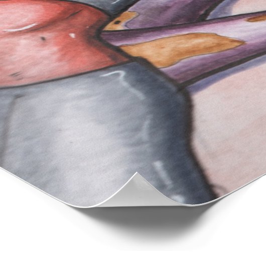 エイブルアブスタジオズ宇宙アドベンチャーズ#4プリント ポスター (角)