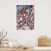 エイブルアブスタジオズ宇宙アドベンチャーズ#4プリント ポスター (キッチン)